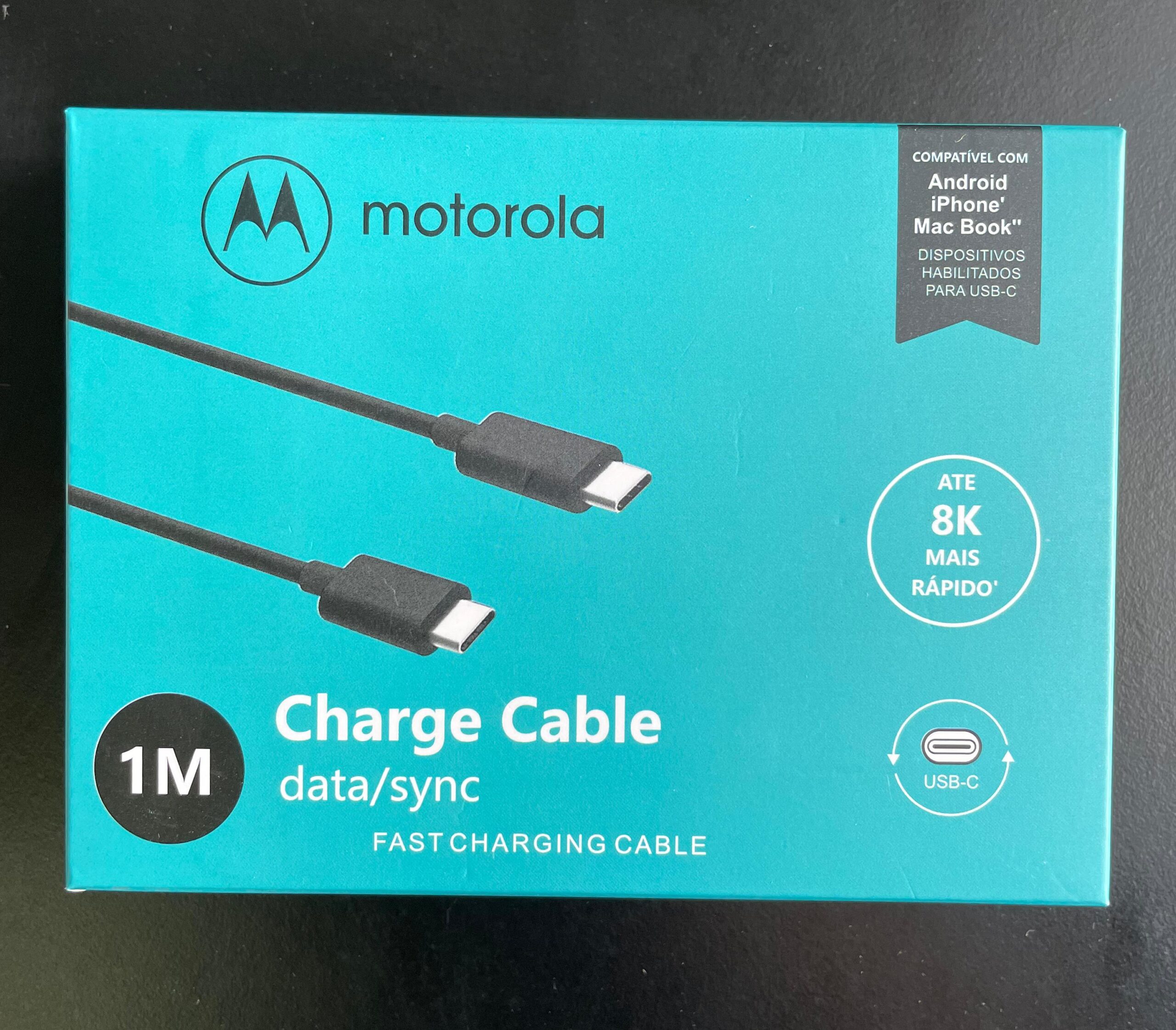 CABLE MOTOROLA TIPO C A TIPOC CARGA RAPIDA